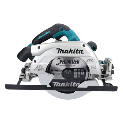 Makita DHS 900 RG2U Akumulatorowa pilarka tarczowa 36 V ( 2x 18 V ) 235 mm bezszczotkowa + 2x akumulator 6,0 Ah + ładowarka + adapter Bluetooth