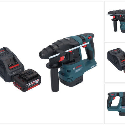 Bosch GBH 18V-22 Professional Akku Bohrhammer 18 V 1,9 J SDS Plus Brushless + 1x Akku 5,0 Ah + Ladegerät