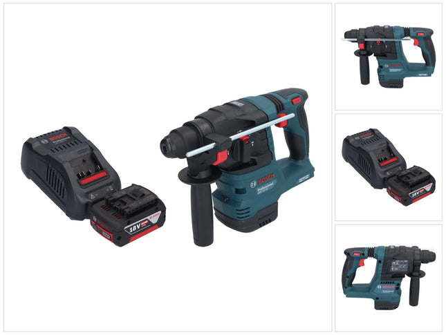 Bosch GBH 18V-22 Martillo perforador profesional sin cable 18 V 1,9 J SDS Plus sin escobillas + 1x batería recargable 5,0 Ah + cargador