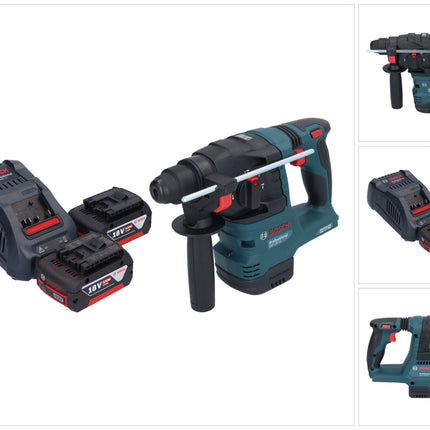 Bosch GBH 18V-22 Professional cordless hammer drill 18 V 1.9 J SDS Plus Brushless + 2x rechargeable battery 5.0 Ah + charger