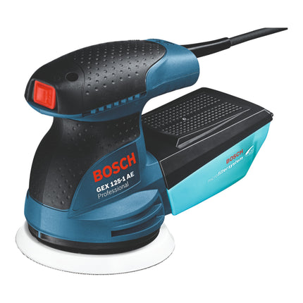 Bosch GEX 125-1 AE Levigatrice rotorbitale professionale 250 watt 125 mm ( 0601387504 ) + custodia