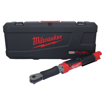 Milwaukee M12 ONEFTR12-0C llave dinamométrica digital a batería 12 V 1/2" 203,4 Nm (4933464969) sin escobillas + estuche - sin batería, sin cargador
