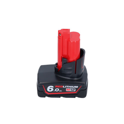 Limpiador de tuberías a batería Milwaukee M12 BDC6-601C 12 V + 1x batería 6,0 Ah + espiral + cubo - sin cargador