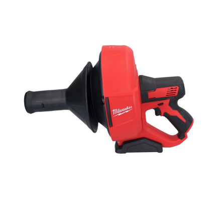 Limpiador de tuberías a batería Milwaukee M12 BDC6-602C 12 V + 2x baterías 6,0 Ah + cargador + espiral + cubo