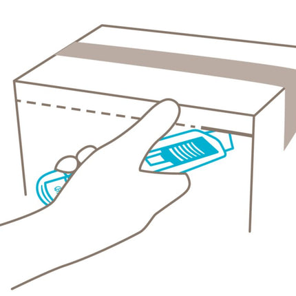 Nóż bezpieczny MARTOR SECUNORM 525 Długość 143 mm Szerokość 17 mm Wysokość 31 mm ( 4000818480 )