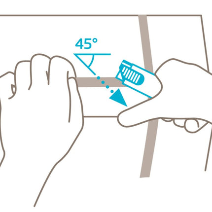 Cuchillo de seguridad MARTOR SECUNORM HANDY Nº 445 Longitud 100 mm Anchura 7,8 mm Altura 25,5 mm ( 4000817784 )