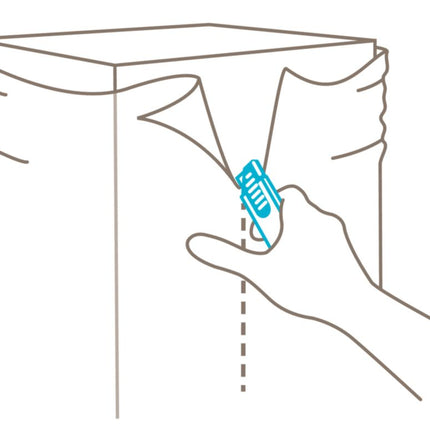 Cuchillo de seguridad MARTOR SECUNORM HANDY Nº 445 Longitud 100 mm Anchura 7,8 mm Altura 25,5 mm ( 4000817784 )