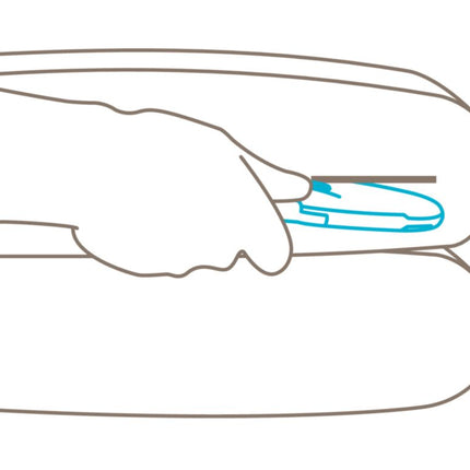 MARTOR safety knife SECUMAX EASYSAFE Length 207 mm Width 10 mm Height 66 mm ( 4000817838 )