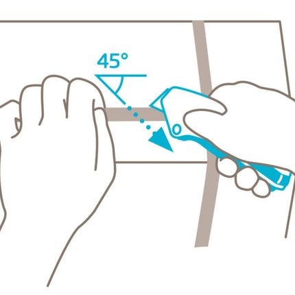 Cuchillo de seguridad MARTOR SECUNORM MIZAR Longitud 139 mm Anchura 15,6 mm Altura 50,5 mm ( 4000817980 )