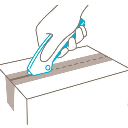 Cuchillo de seguridad MARTOR SECUNORM MIZAR Longitud 139 mm Anchura 15,6 mm Altura 50,5 mm ( 4000817980 )