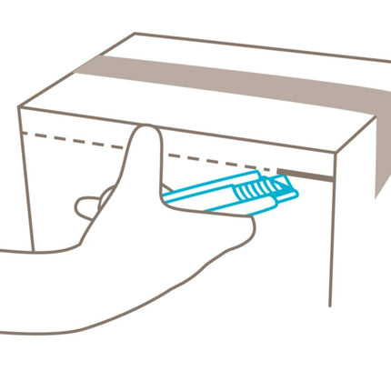 Cuchillo de seguridad MARTOR SECUNORM 175 Longitud 109,5 mm Anchura 13,5 mm Altura 34 mm ( 4000817981 )