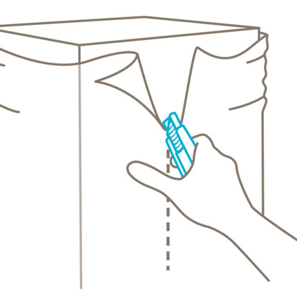 Cuchillo de seguridad MARTOR SECUNORM 175 Longitud 109,5 mm Anchura 13,5 mm Altura 34 mm ( 4000817981 )