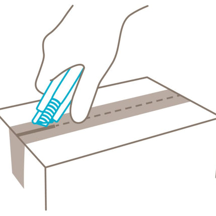 Cuchillo de seguridad MARTOR SECUNORM 175 Longitud 109,5 mm Anchura 13,5 mm Altura 34 mm ( 4000817981 )
