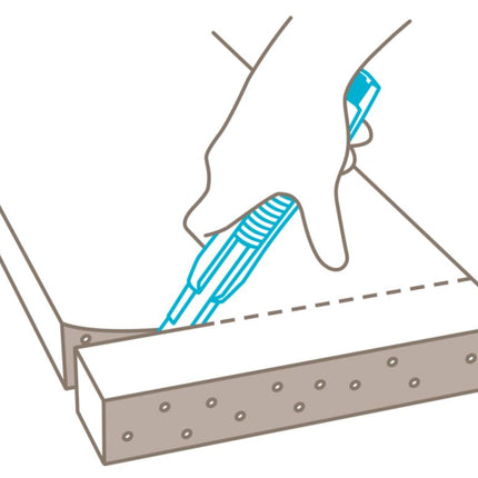 MARTOR safety knife SECUNORM 380 Length 170.5 mm Width 20 mm Height 34 mm ( 4000817833 )