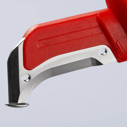 Cuchilla de desaislado KNIPEX longitud 180 mm longitud de hoja 38 mm ( 4000817821 )