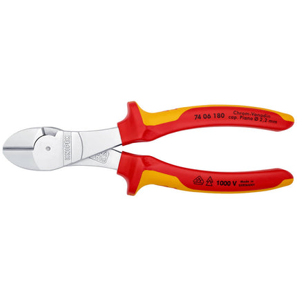 KNIPEX diagonal cutters length 180 mm ( 4000810166 )