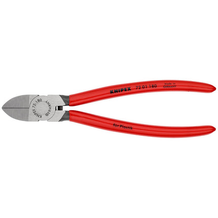 KNIPEX Diagonal cutters for plastics Overall length 180 mm ( 4000794227 )