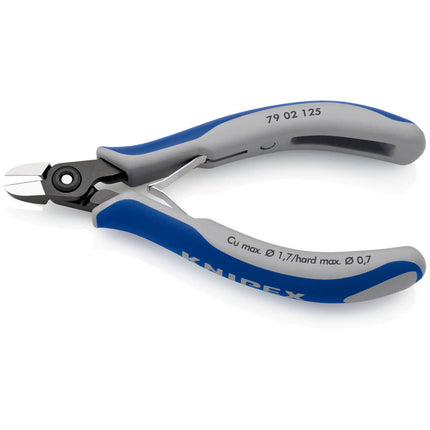 Frese diagonali per elettronica di precisione KNIPEX lunghezza 125 mm forma 0 ( 4000810820 )
