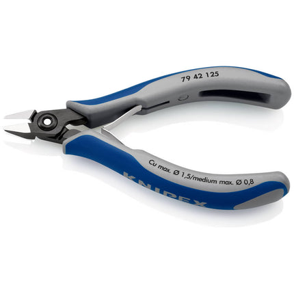 KNIPEX Pince coupante électronique de précision  longueur 125 mm forme 4 ( 4000810823 )