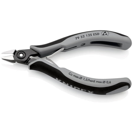 KNIPEX Pince coupante électronique de précision  longueur 125 mm forme 3 ( 4000810831 )