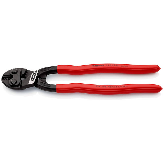 KNIPEX compact bolt cutters CoBolt(R) length 250 mm plastic coating ( 4000810845 )