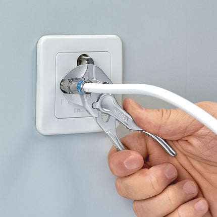 Alicates KNIPEX llave XS Longitud 100 mm Anchura de sujeción 21 mm ( 8000883021 )