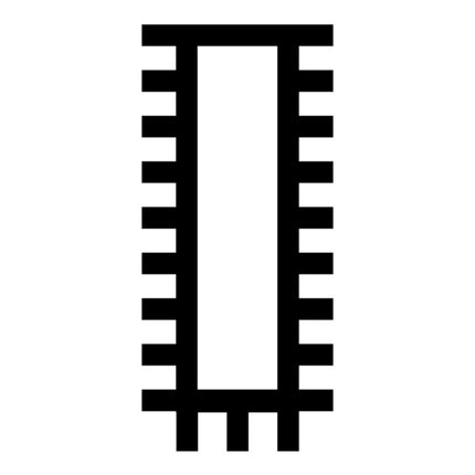 PFERD lima de taller DIN 7261 longitud 250 mm sección 25 x 6 mm ( 4000840365 )