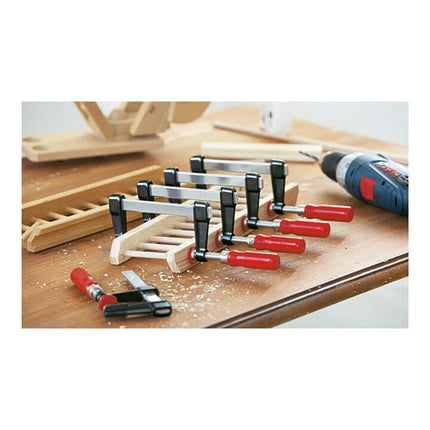 Zacisk śrubowy BESSEY LM Szerokość mocowania 250 mm Występ 80 mm ( 4000831258 )