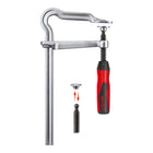 Abrazadera de tornillo BESSEY totalmente de acero OMEGA Ancho de sujeción 600 mm Proyección 120 mm ( 4000831477 )