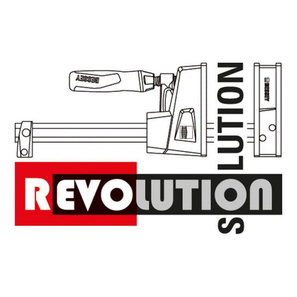 Morsetto per corpo BESSEY KRE60-2K Larghezza di serraggio 600 mm Profondità della gola 95 mm ( 4000831487 )