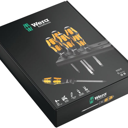 WERA screwdriver set 932/6 6-piece slotted / PH ( 4000827735 )