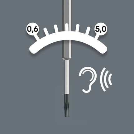 Destornillador dinamométrico WERA 300 IP 20 5 Nm ( 4000827969 )