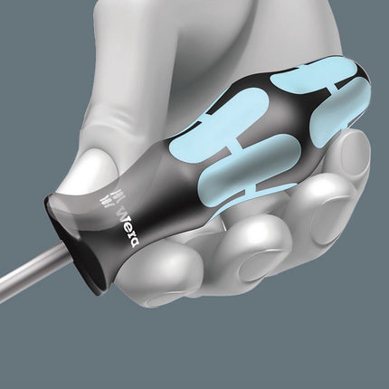 WERA Jeu de tournevis en acier inoxydable 334/6 6 pièces fente/PH ( 4000828280 )