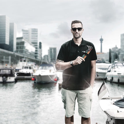 WERA Juego de llaves hexagonales en L 950 PKL Soporte de plástico de 7 piezas ( 4000825489 )