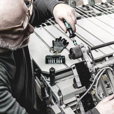 WERA Jeu de tournevis dynamométriques KK 60 Torque 17 pièces 1,2-3 Nm ( 4000828120 )