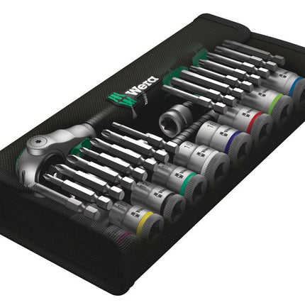 WERA Zyklop Speed 8100 SB 6 29-piece socket spanner set 3/8 ″ ( 4000821759 )