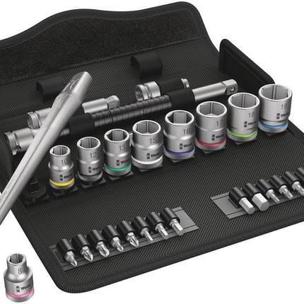 WERA Zyklop Metal 8100 SB 8 Set di chiavi a bussola da 29 pezzi 3/8 ″ ( 4000821752 )