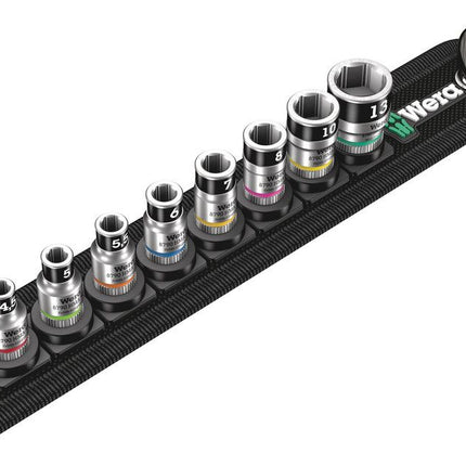 WERA socket spanner set Belt 1 10-piece ( 4000821169 )