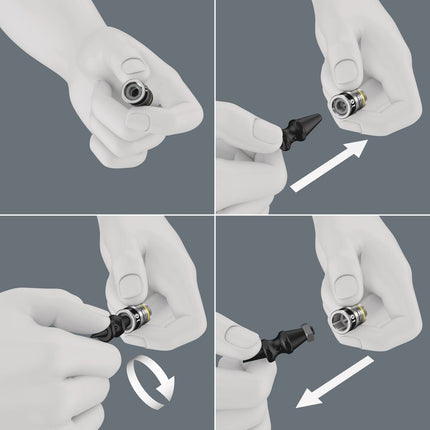 Set di chiavi a bussola WERA 8100 SA All-in 42 pezzi 1/4 ″ ( 4000821782 )