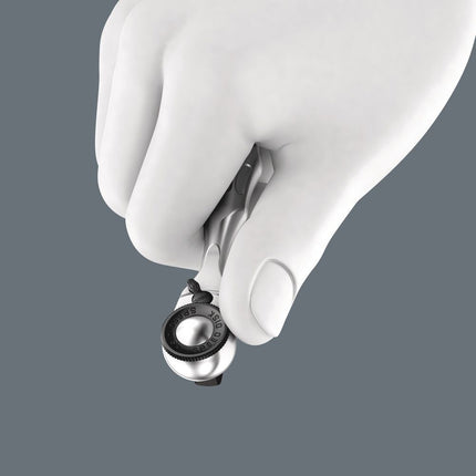 WERA Carraca reversible de palanca 8008 A Zyklop Mini 3 1/4 ″ 60 dientes ( 4000822313 )