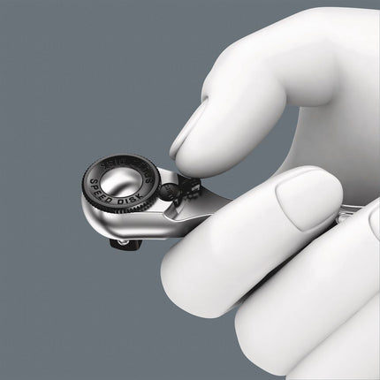 WERA Carraca reversible de palanca 8008 A Zyklop Mini 3 1/4 ″ 60 dientes ( 4000822313 )