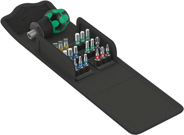 WERA KK Stubby 1 19-piece bit set ( 4000827045 )