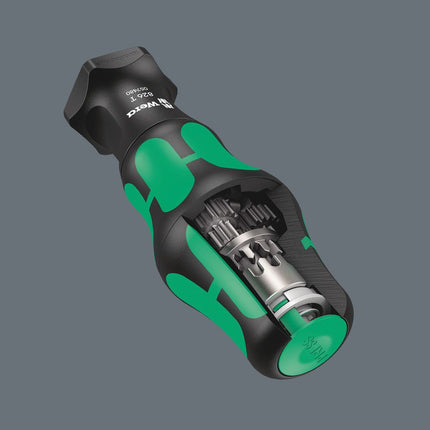 WERA Bithand holder 826 T Kraftform Turbo with quick-release chuck ( 4000829823 )