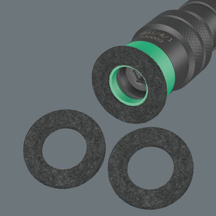 Juego de 5 anillos de fieltro de recambio WERA ( 4000829878 )