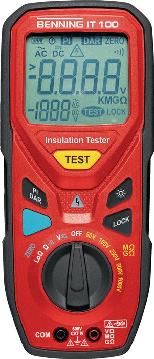 BENNING insulation/resistance tester IT 100 600 V ( 4000828961 )