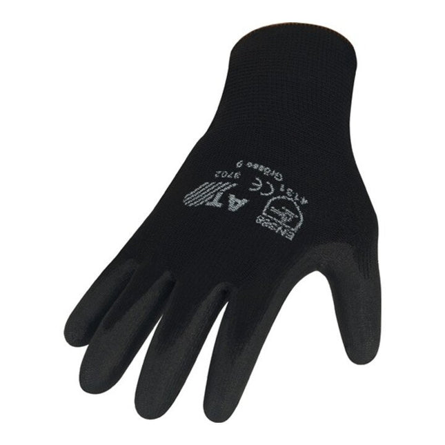 Guantes ASATEX talla 10 negro ( 4000371259 )