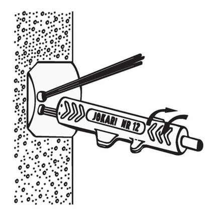 JOKARI Outil à dégainer no. 12 longueur totale 124 mm ( 4000817914 )