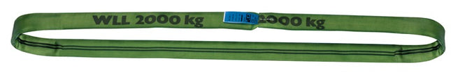 DOLEZYCH round sling DIN EN 1492-2 circumference 3 m green ( 4000365211 )