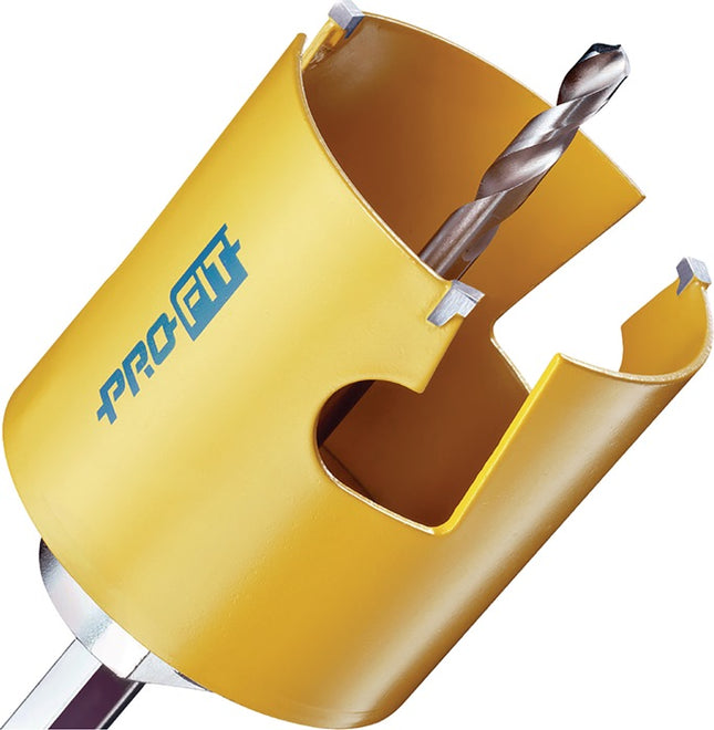 PROFIT sierra de corona sierra multiusos-Ø 105 mm profundidad de corte 52 mm ( 4000800380 )