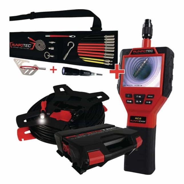 Cámara para tuberías RUNPOTEC RC 2 longitud de cable 30 m ( 4000818177 )